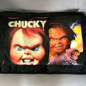 Set of (2) Chucky Horror T-Shirts - Women's Size Medium